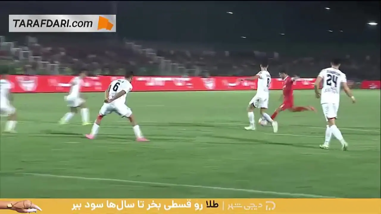 خلاصه بازی پرسپولیس و فولاد 22 شهریور 1404
