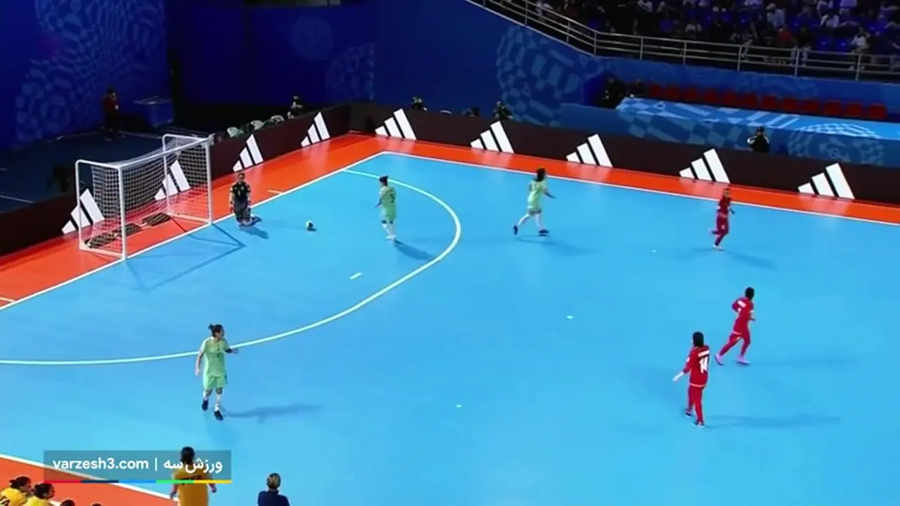 خلاصه بازی فوتسال زنان ایران و ایتالیا 8 آذر 1404